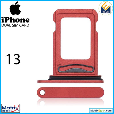 iPhone 13 Dual Sim Card Tray (Normal) - Matrix Traders