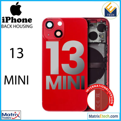 iPhone 13 Mini Back Housing W Small (International Version) - Matrix Traders