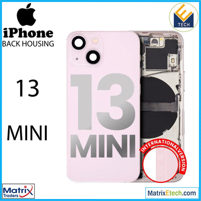 iPhone 13 Mini Back Housing W Small (International Version) - Matrix Traders