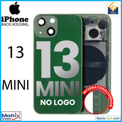 iPhone 13 Mini Back Housing W Small (International Version) - Matrix Traders