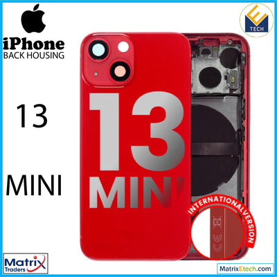 iPhone 13 Mini Back Housing W Small (International Version) - Matrix Traders