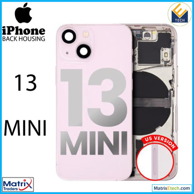 iPhone 13 Mini Back Housing W Small (US Version) - Matrix Traders