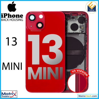 iPhone 13 Mini Back Housing W Small (US Version) - Matrix Traders