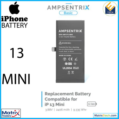 iPhone 13 Mini Replacement Battery - Matrix Traders