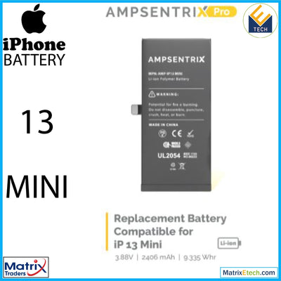 iPhone 13 Mini Replacement Battery - Matrix Traders