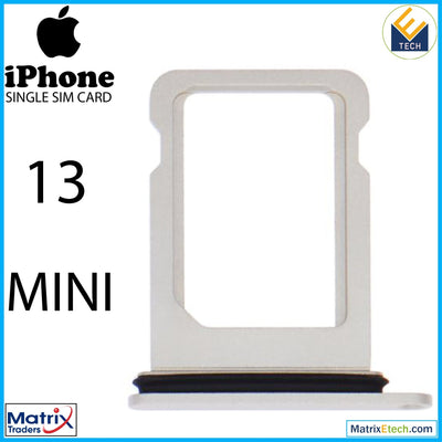 iPhone 13 Mini Single Sim Card Tray (Normal) - Matrix Traders