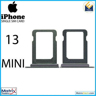 iPhone 13 Mini Single Sim Card Tray (Normal) - Matrix Traders