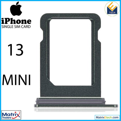 iPhone 13 Mini Single Sim Card Tray (Normal) - Matrix Traders