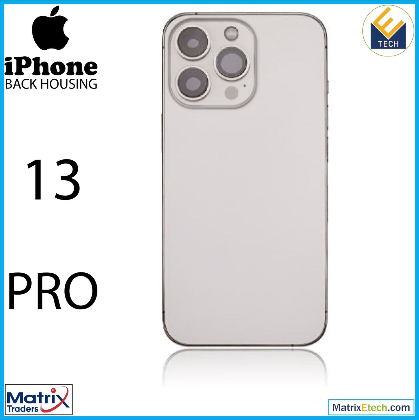 iPhone 13 Pro Back Housing W Small (US Version) - Matrix Traders