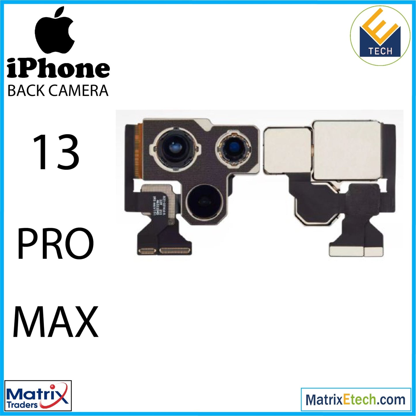 iPhone 13 Pro Max Back Camera (Aftermarket Plus) - Matrix Traders