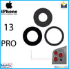 iPhone 13 Pro Max Back Camera Lens (Glass Only) With Adhesive (3 Piece Set) - Matrix Traders