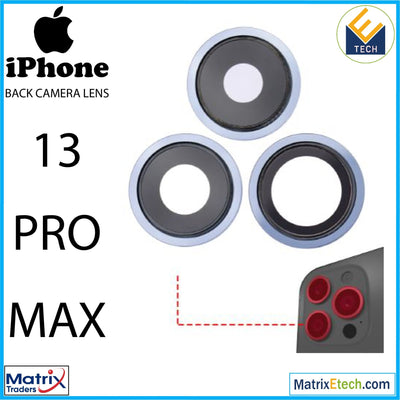 iPhone 13 Pro Max Back Camera Lens With Bracket & Bezel - Matrix Traders