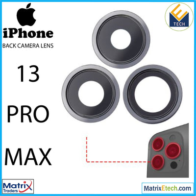 iPhone 13 Pro Max Back Camera Lens With Bracket & Bezel - Matrix Traders