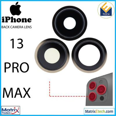 iPhone 13 Pro Max Back Camera Lens With Bracket & Bezel - Matrix Traders