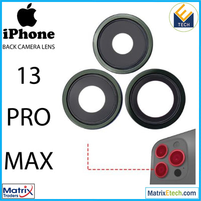 iPhone 13 Pro Max Back Camera Lens With Bracket & Bezel - Matrix Traders