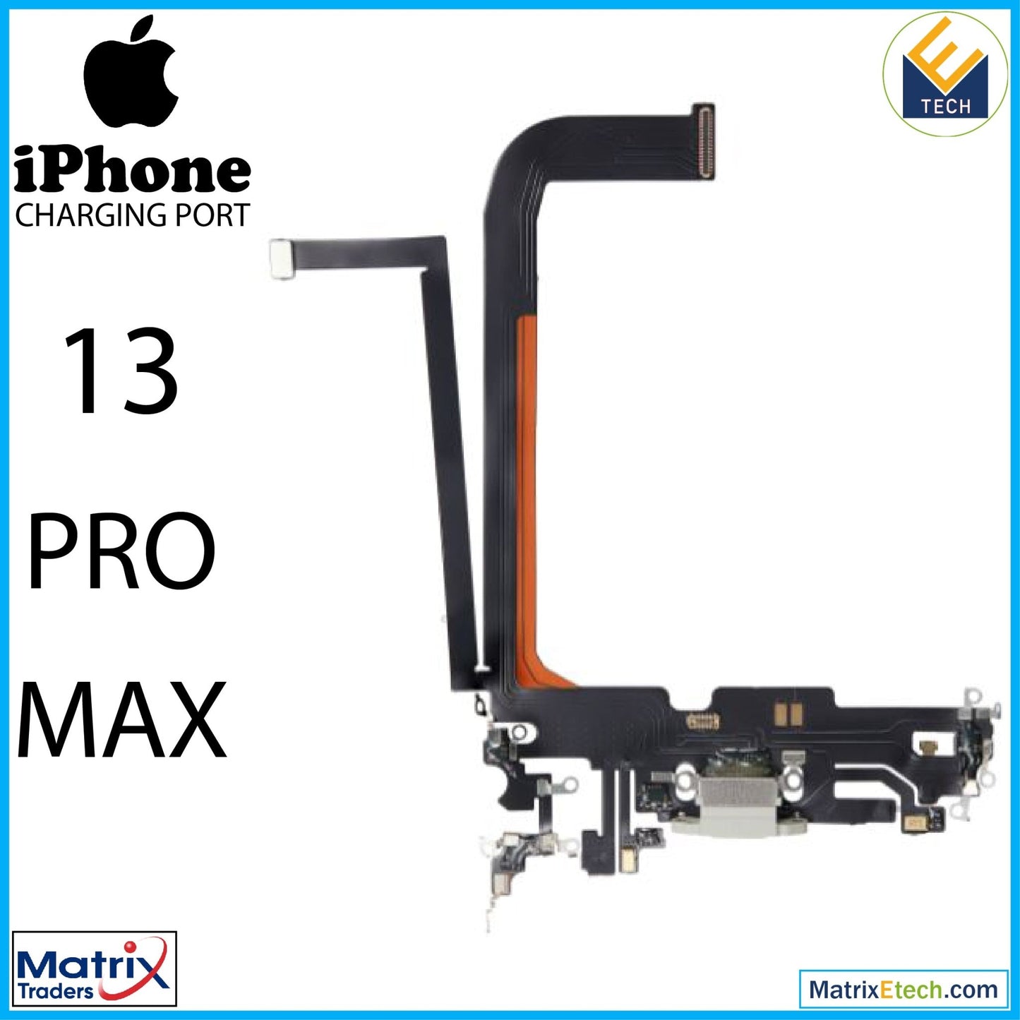 iPhone 13 Pro Max Charging Port Flex Cable (Aftermarket Plus) - Matrix Traders