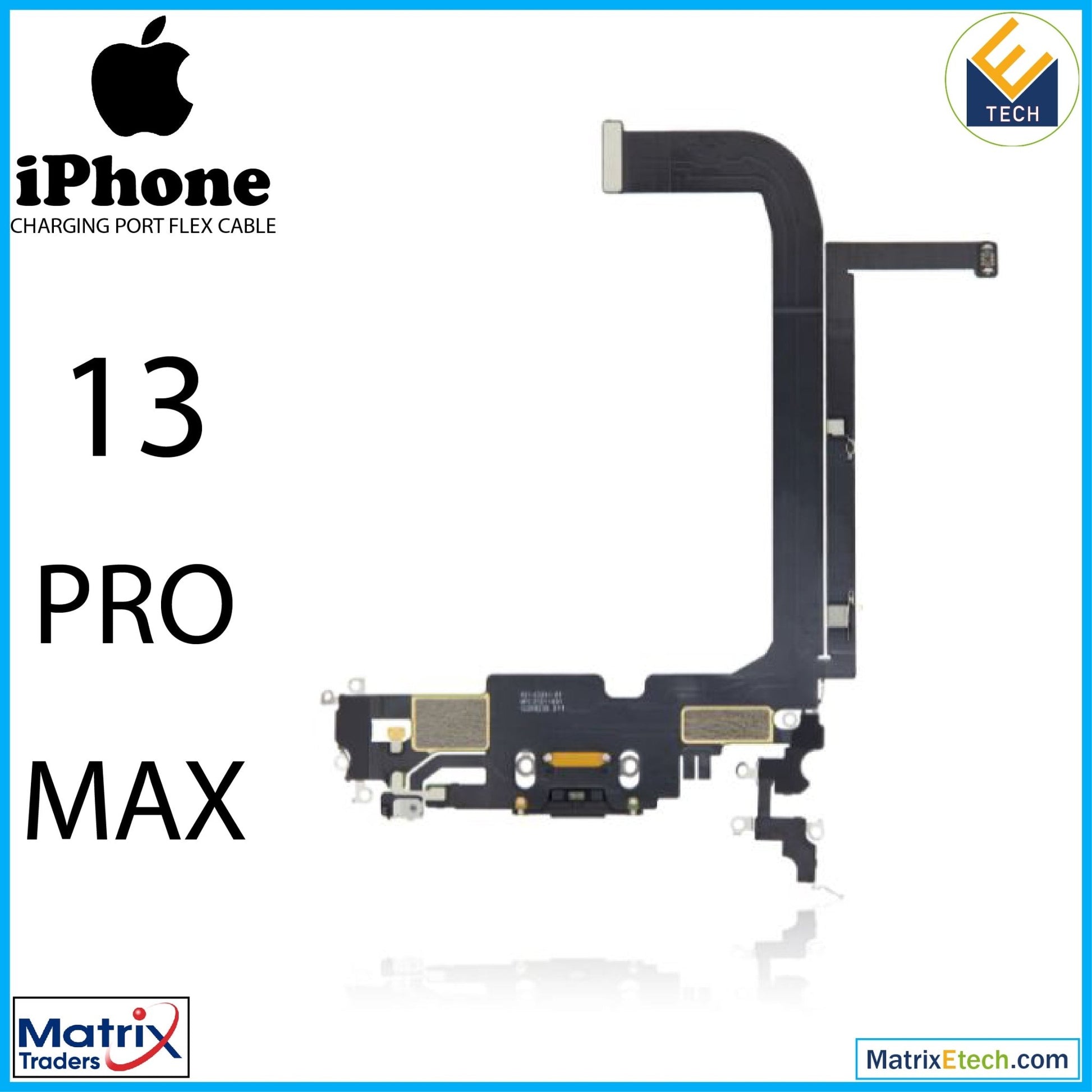 iPhone 13 Pro Max Charging Port Flex Cable (Premium) - Matrix Traders