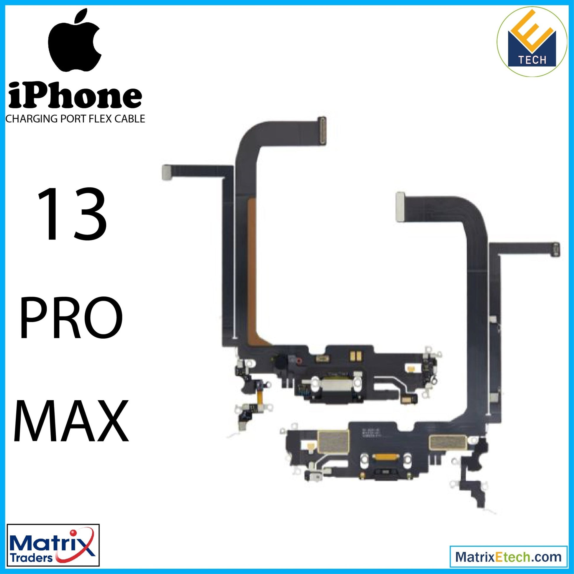 iPhone 13 Pro Max Charging Port Flex Cable (Premium) - Matrix Traders