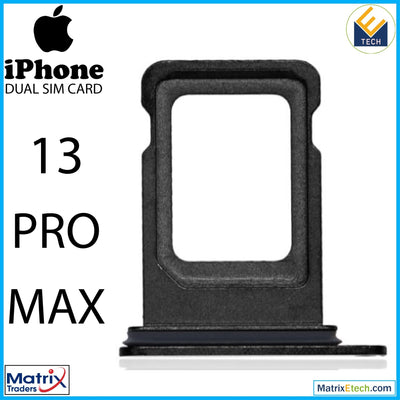 iPhone 13 Pro Max Dual Sim Card Tray (Normal) - Matrix Traders