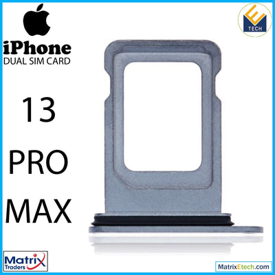 iPhone 13 Pro Max Dual Sim Card Tray (Normal) - Matrix Traders