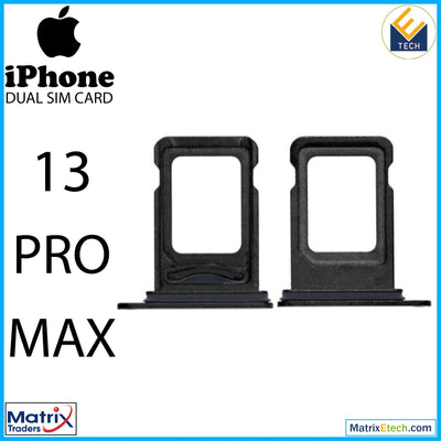 iPhone 13 Pro Max Dual Sim Card Tray (Normal) - Matrix Traders