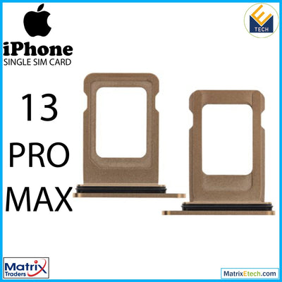 iPhone 13 Pro Max Single Sim Card Tray (Normal) - Matrix Traders