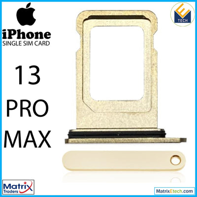 iPhone 13 Pro Max Single Sim Card Tray (Normal) - Matrix Traders