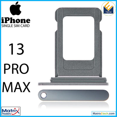 iPhone 13 Pro Max Single Sim Card Tray (Normal) - Matrix Traders