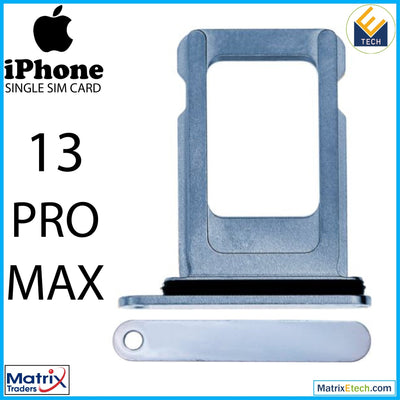 iPhone 13 Pro Max Single Sim Card Tray (Normal) - Matrix Traders