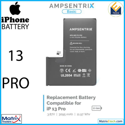 iPhone 13 Pro Replacement Battery - Matrix Traders