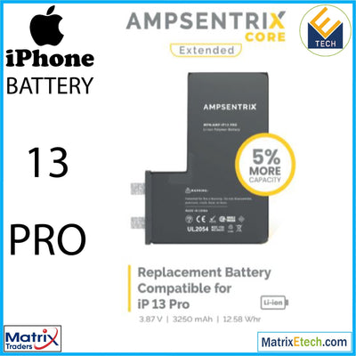 IPhone 13 Pro Replacement Battery (Core Extended) - Matrix Traders