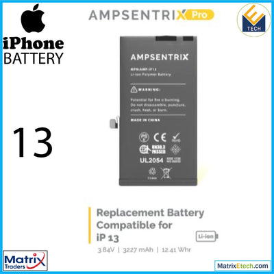 iPhone 13 Replacement Battery - Matrix Traders