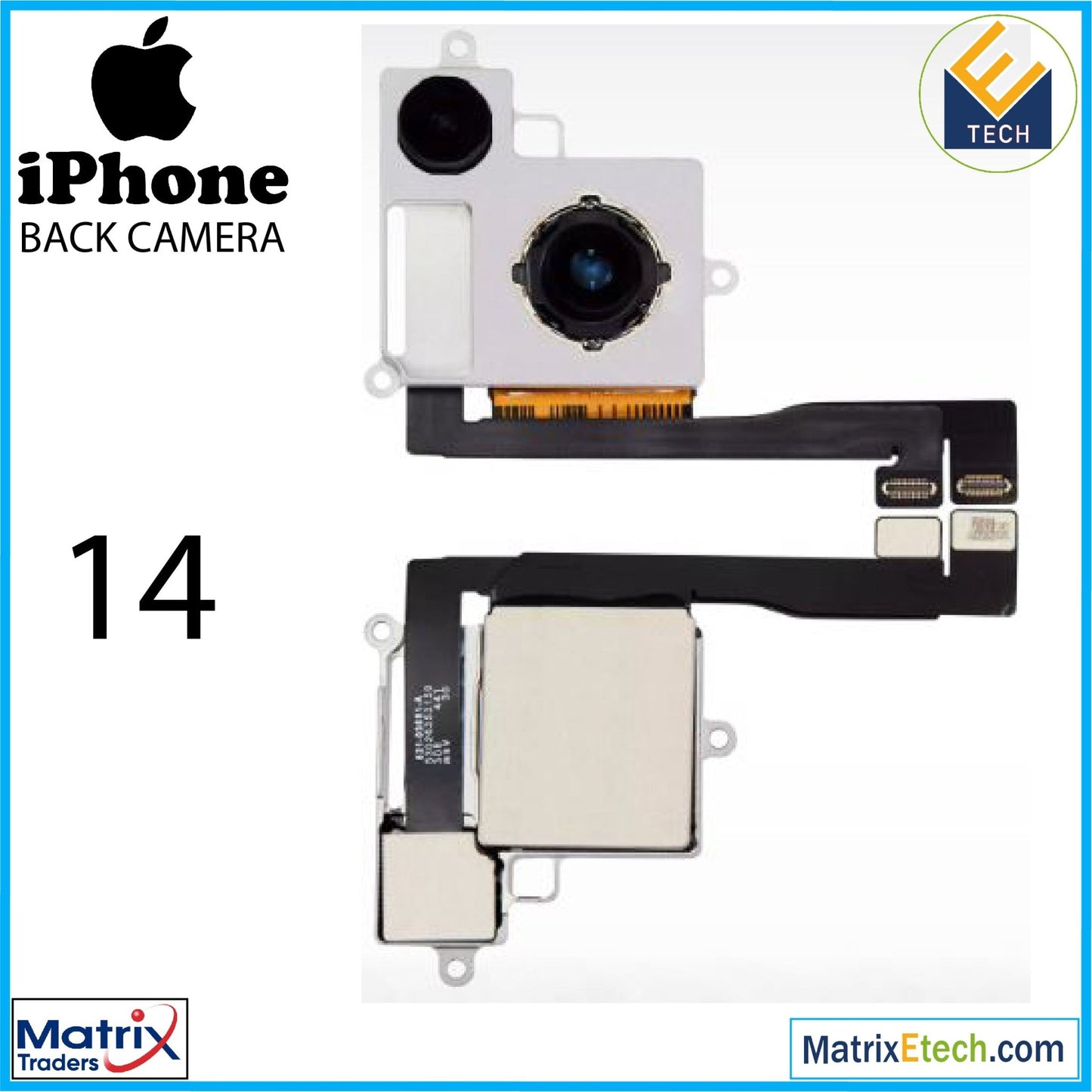 iPhone 14 Back Camera (Aftermarket Plus) - Matrix Traders