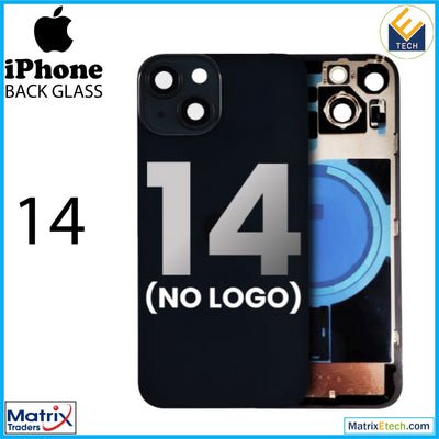 iPhone 14 Back Glass With Steel Plate (Normal) - Matrix Traders