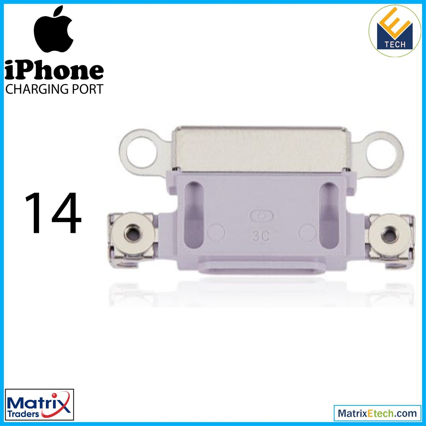 iPhone 14 Charging Port Only (10 Pack) - Matrix Traders