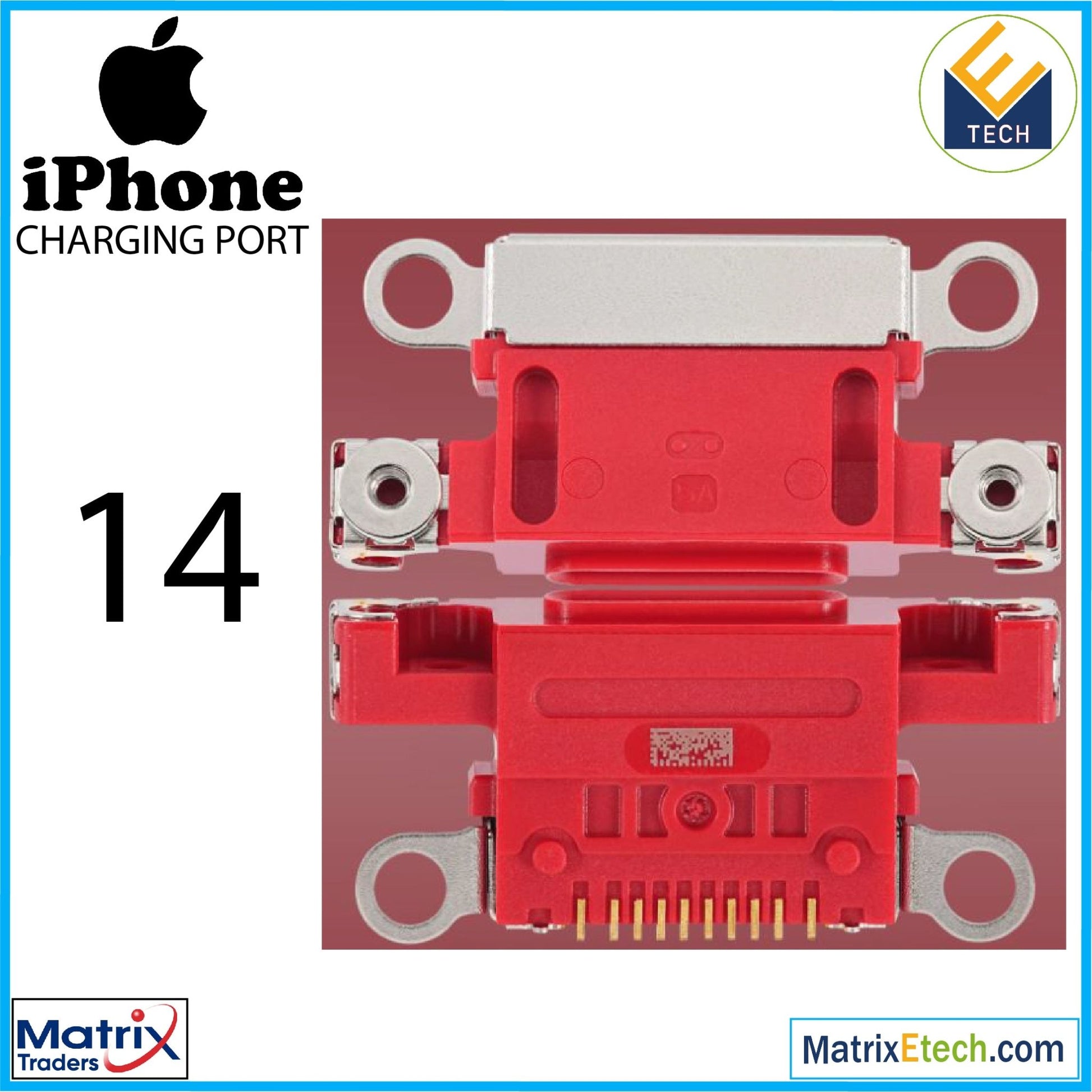 iPhone 14 Charging Port Only (10 Pack) - Matrix Traders