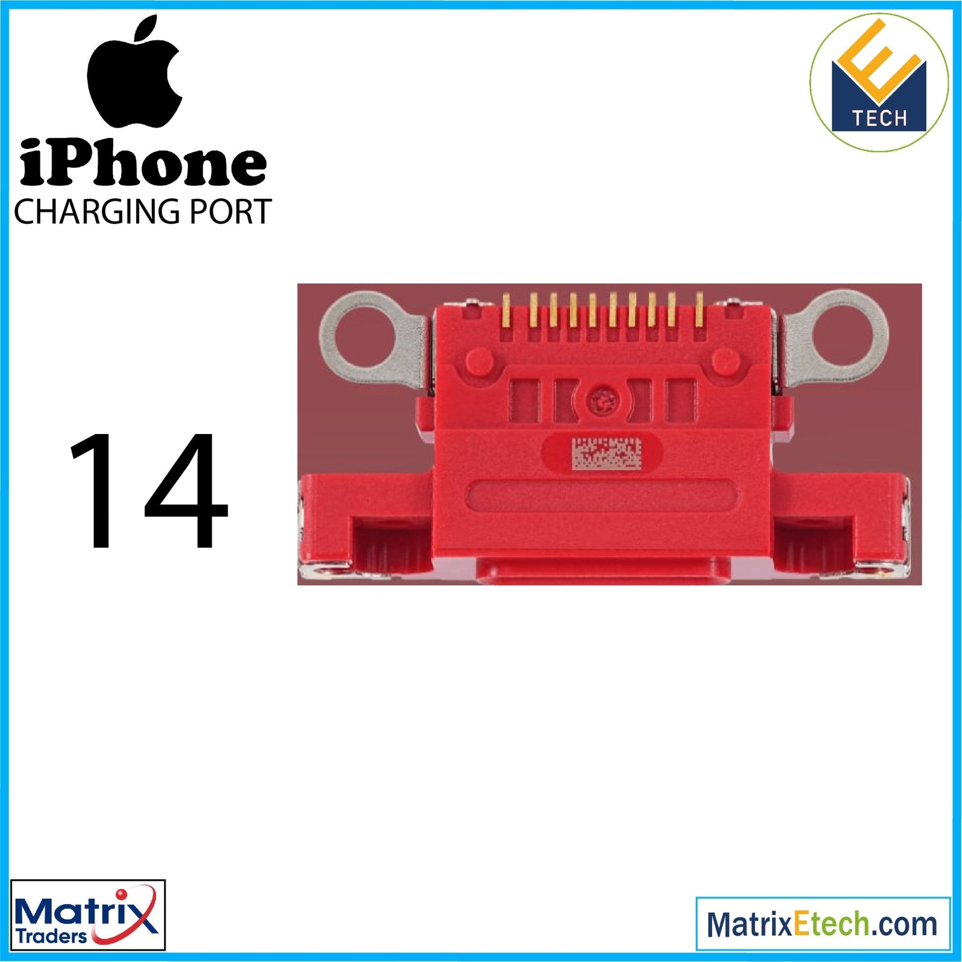 iPhone 14 Charging Port Only (10 Pack) - Matrix Traders