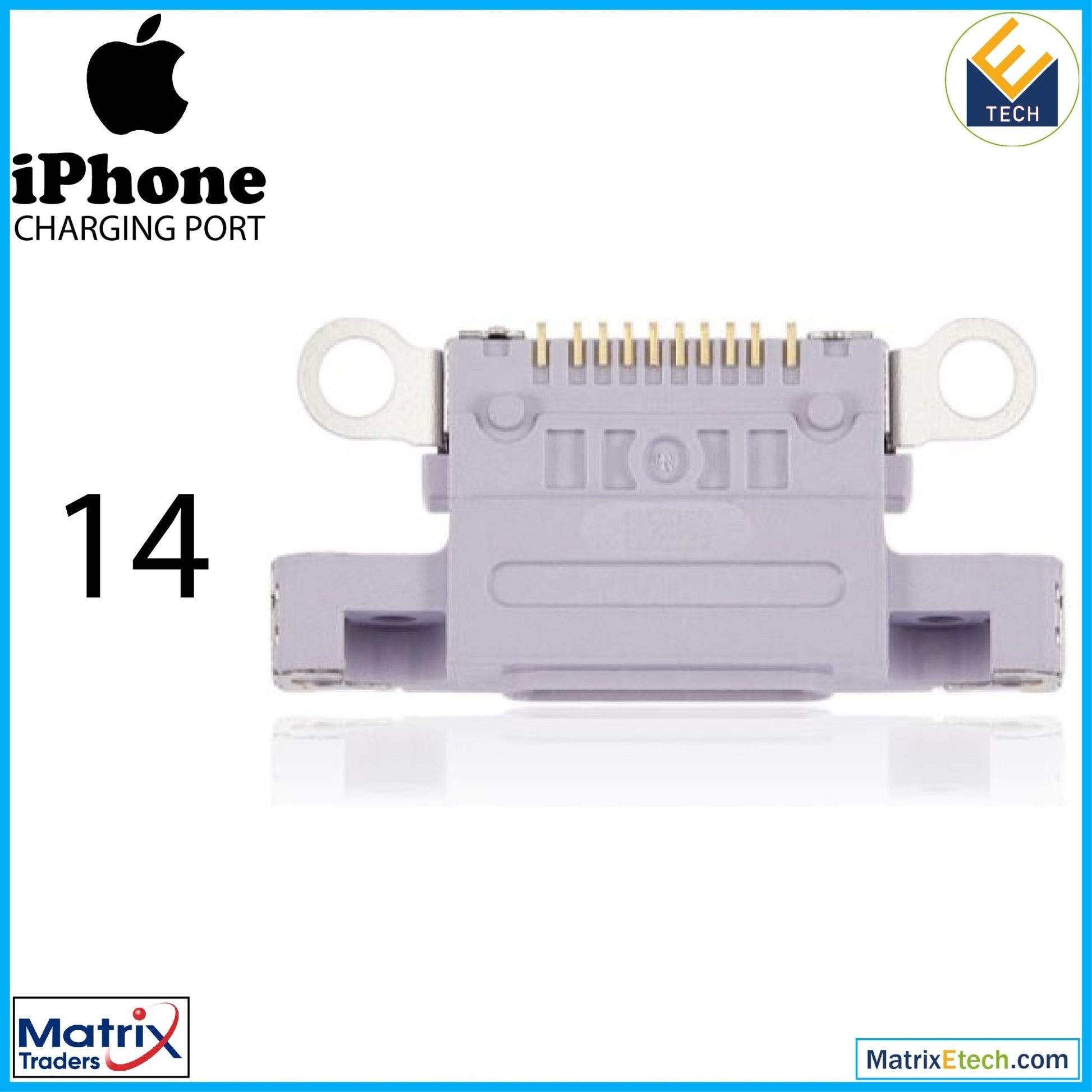 iPhone 14 Charging Port Only (10 Pack) - Matrix Traders