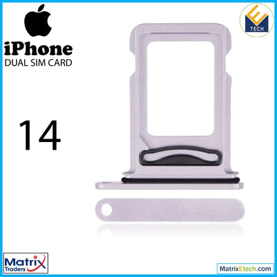 iPhone 14 Dual Sim Card Tray (Normal) - Matrix Traders