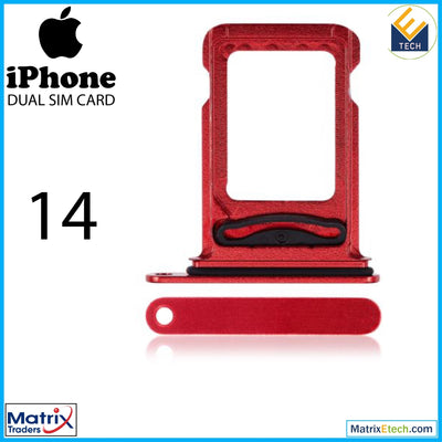 iPhone 14 Dual Sim Card Tray (Normal) - Matrix Traders