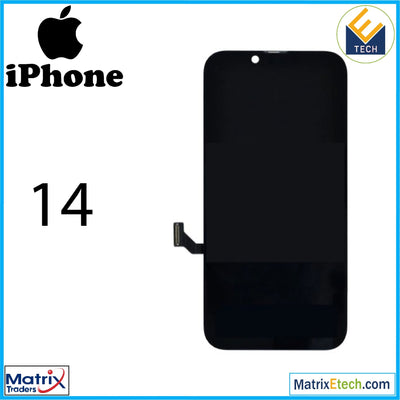 iPhone 14 OLED Assembly Screen Replacement (Aftermarket Plus) - Matrix Traders