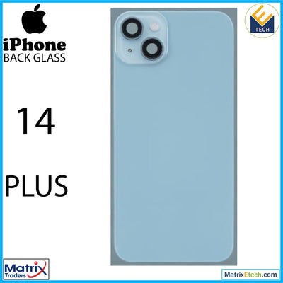 iPhone 14 Plus Back Glass With Steel Plate (Pull Grade A) - Matrix Traders