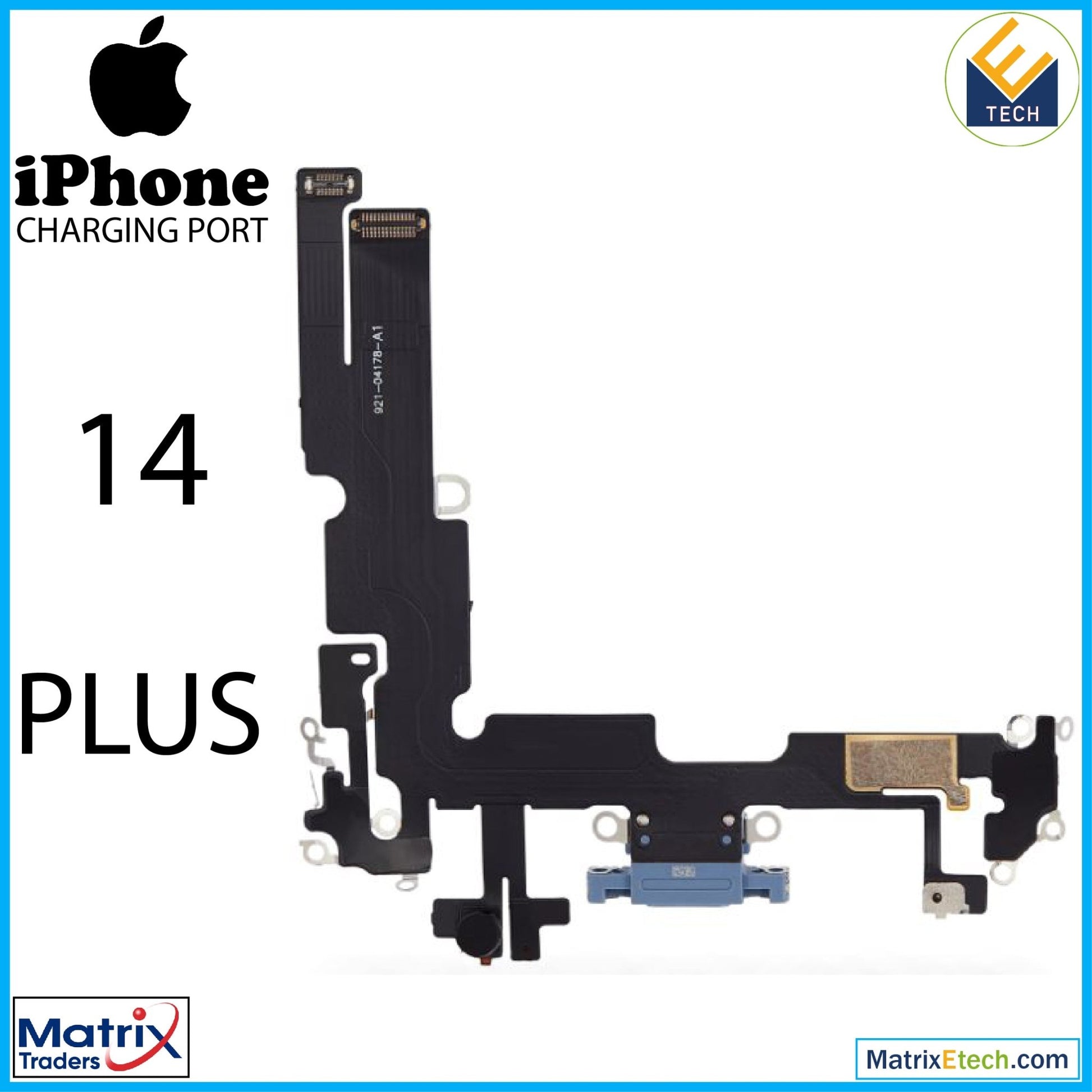 iPhone 14 Plus Charging Port Flex Cable (Aftermarket Plus) - Matrix Traders