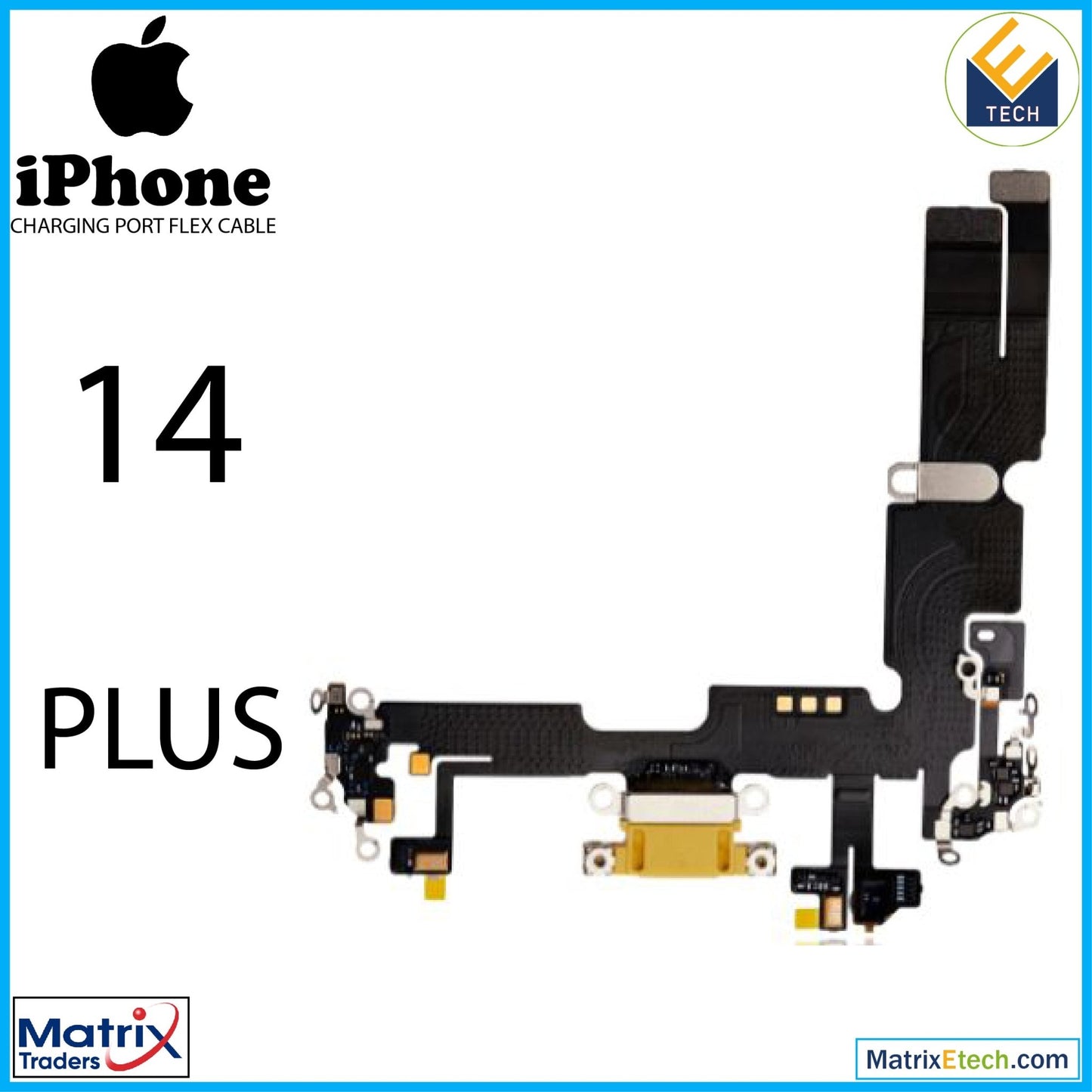 iPhone 14 Plus Charging Port Flex Cable (Premium) - Matrix Traders