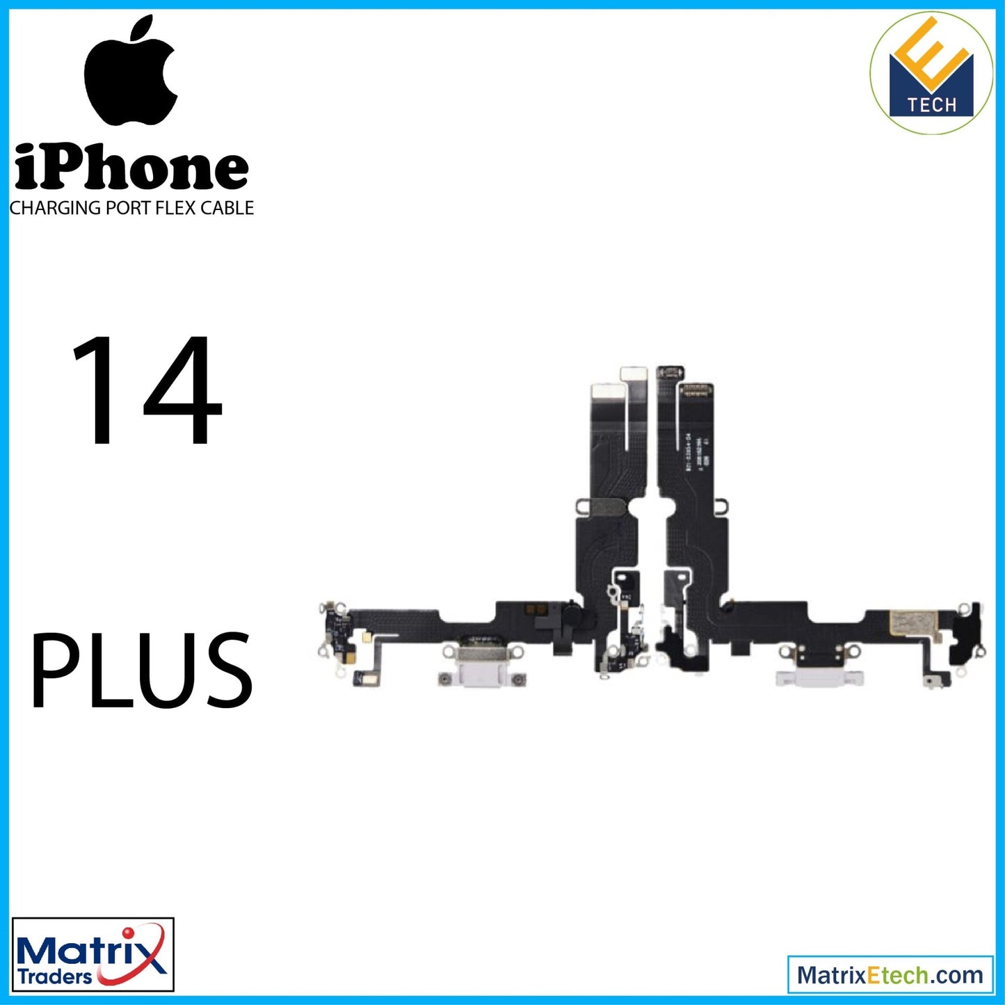 iPhone 14 Plus Charging Port Flex Cable (Premium) - Matrix Traders