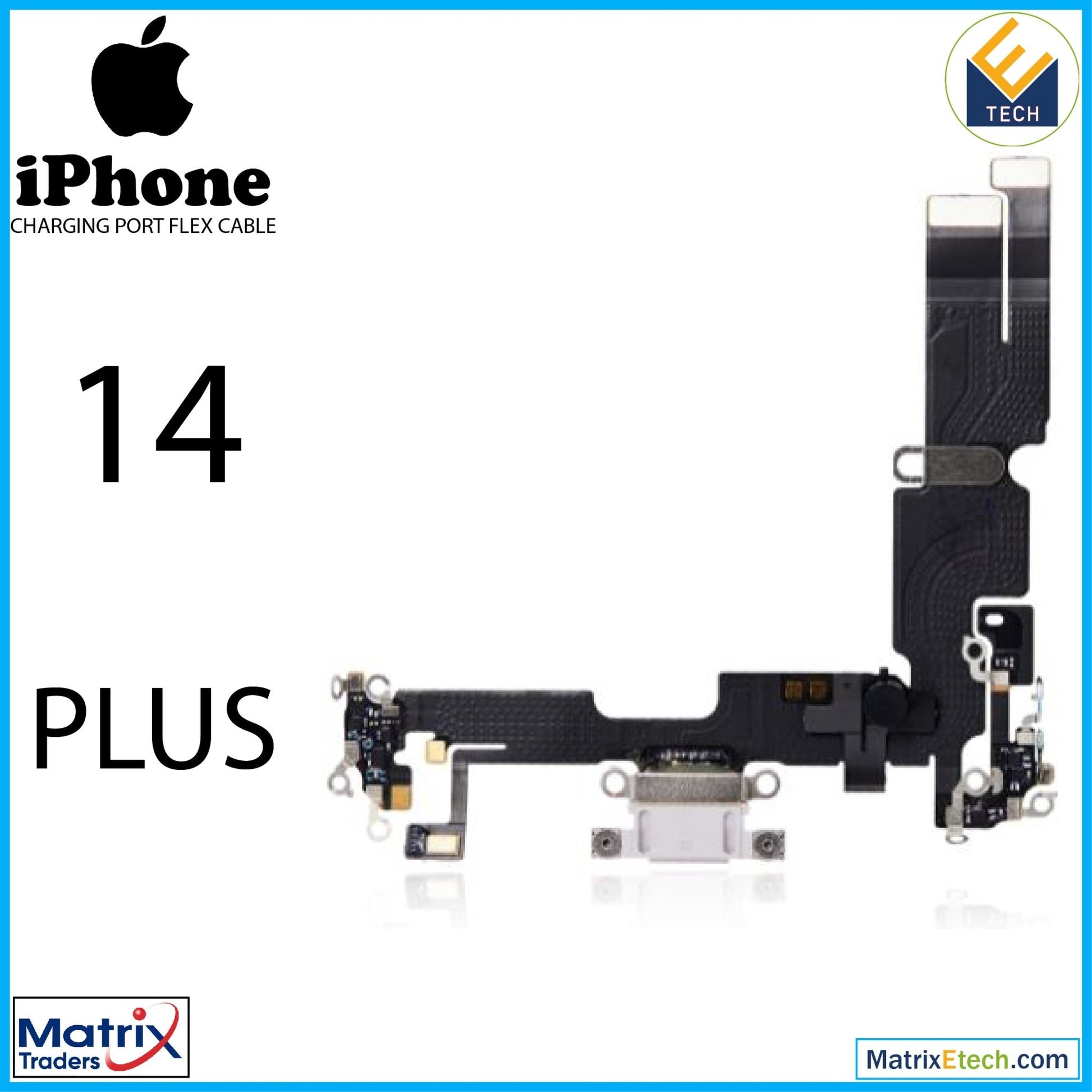 iPhone 14 Plus Charging Port Flex Cable (Premium) - Matrix Traders