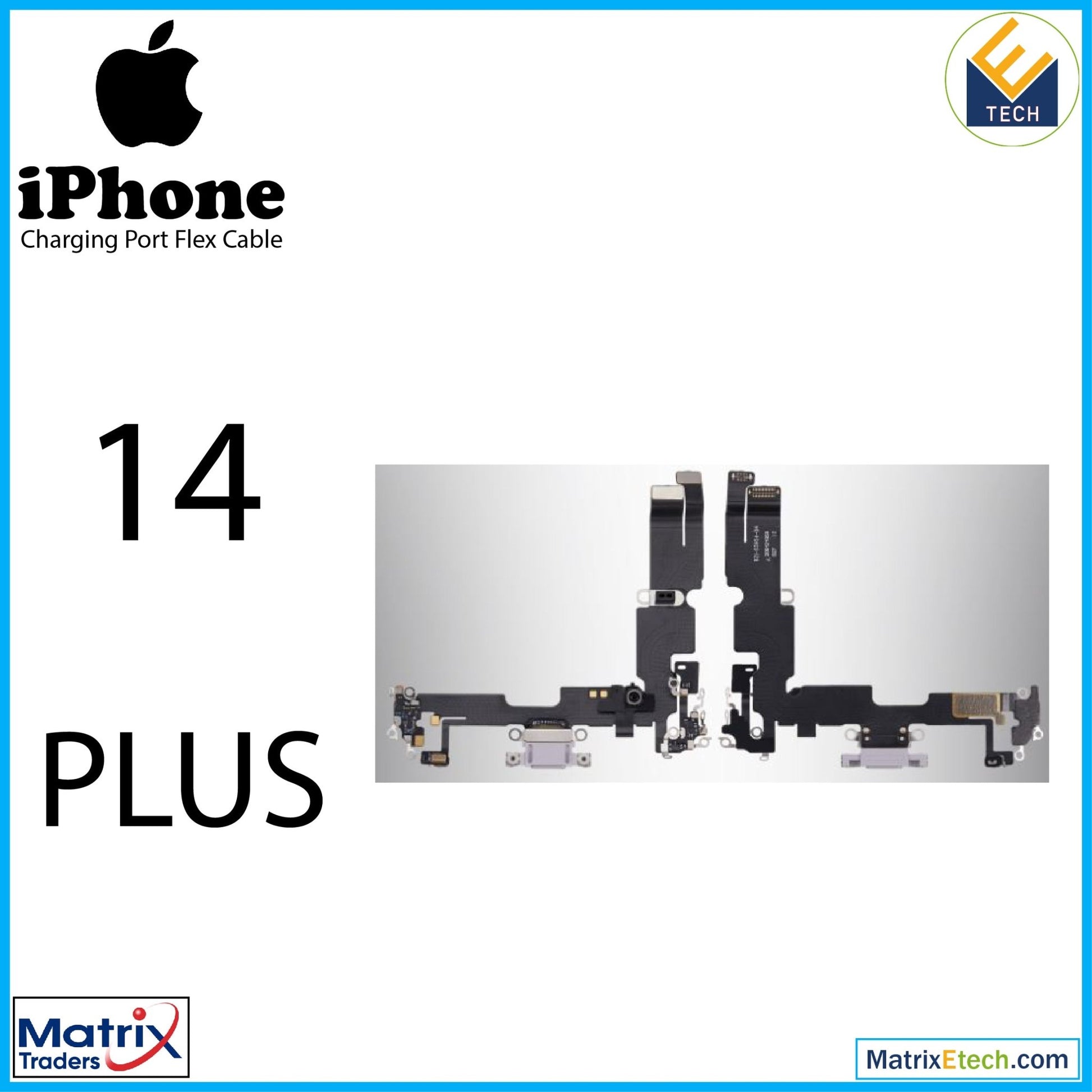 iPhone 14 Plus Charging Port Flex Cable (Pull) - Matrix Traders