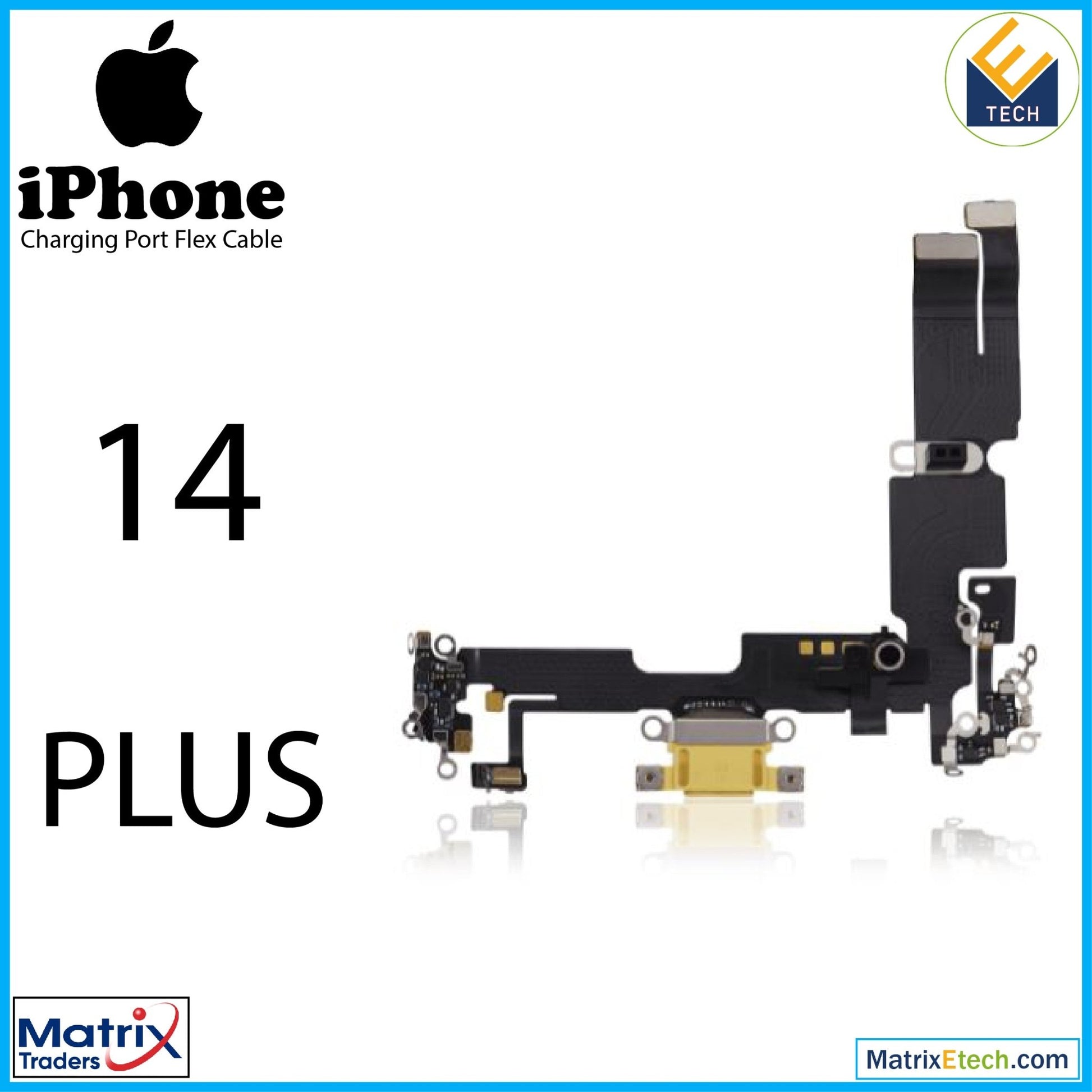 iPhone 14 Plus Charging Port Flex Cable (Pull) - Matrix Traders