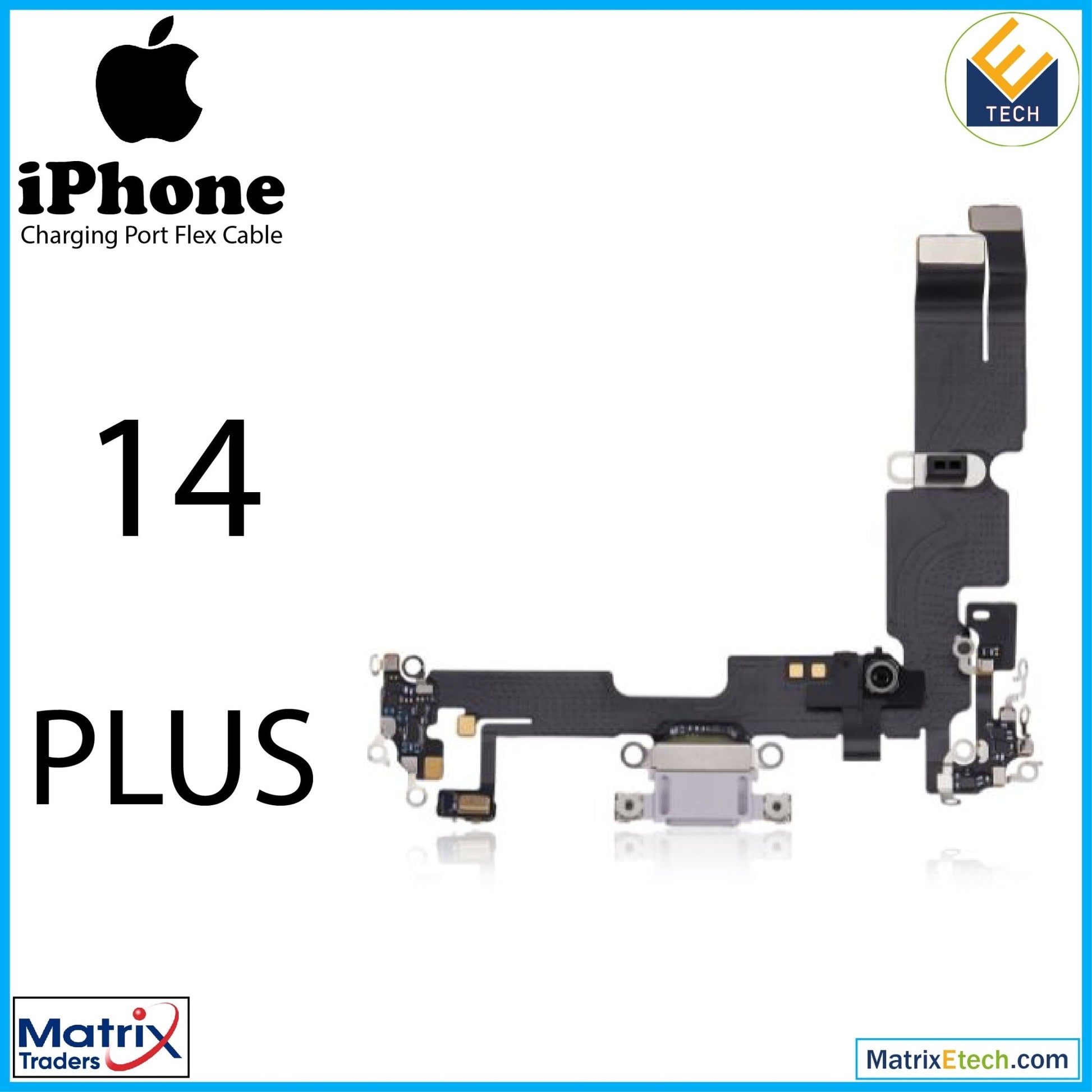 iPhone 14 Plus Charging Port Flex Cable (Pull) - Matrix Traders