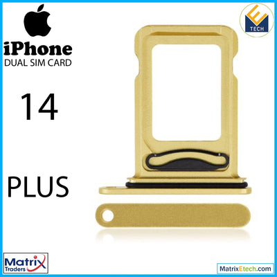 iPhone 14 Plus Dual Sim Card Tray (Normal) - Matrix Traders